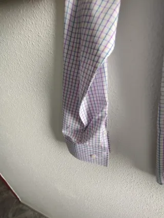 Camisa de hombre a cuadros
