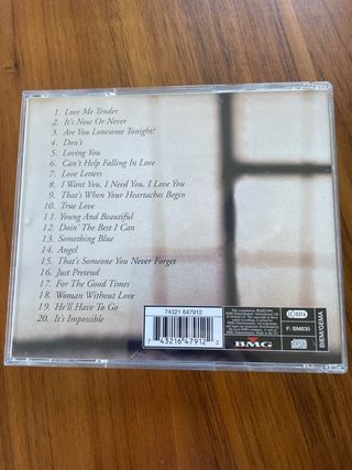 CD Elvis Presley Love Songs