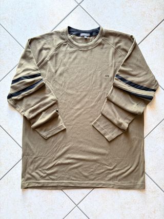 Maglia U2 Uomo Manica Lunga Verde Militare Taglia