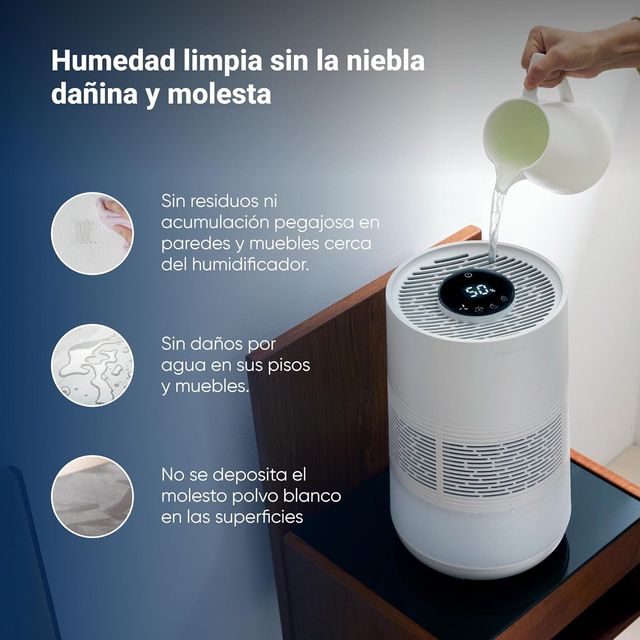 Humidificador Inteligente Blueair Blanco H35i
