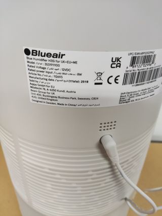 Humidificador Inteligente Blueair Blanco H35i