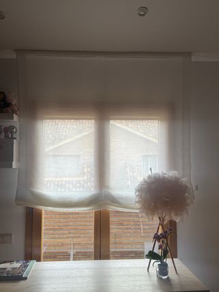 Estores de lino para ventanas