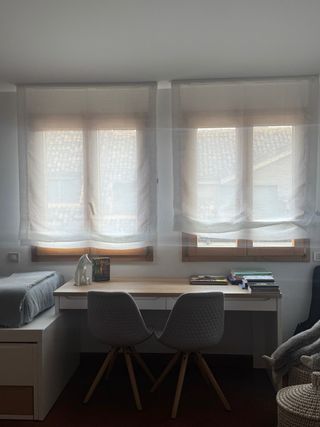 Estores de lino para ventanas