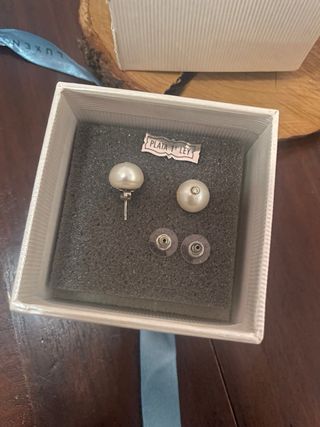Pendientes perla Luxenter