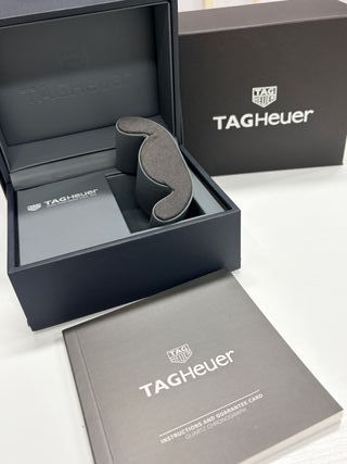 Caja Reloj TAG Heuer Gris