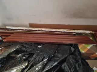 Puertas de madera maciza sapelly