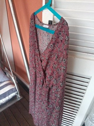Vestito floreale rosa Motivi