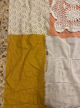 Cortina Patchwork Multicolor 2x