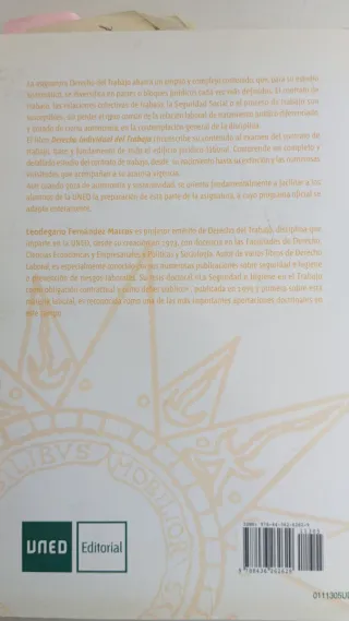 Derecho Laboral UNED | Universidad | Subrayado
