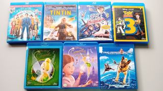 Lote 7 Películas Blu-ray -DISC ** AVENTURAS