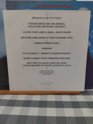 Vinilo EURYTHMICS - Be yourself tonight