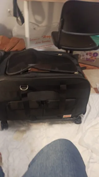 Transportín para mascotas con ruedas