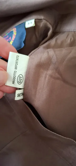 Gonna tubino Miss Guy Seta Taglia 44