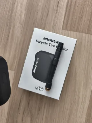 Mini inflador para ruedas de bicicleta