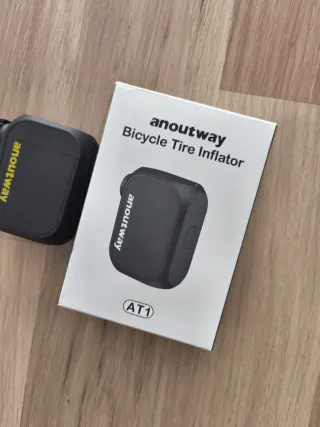 Mini inflador para ruedas de bicicleta