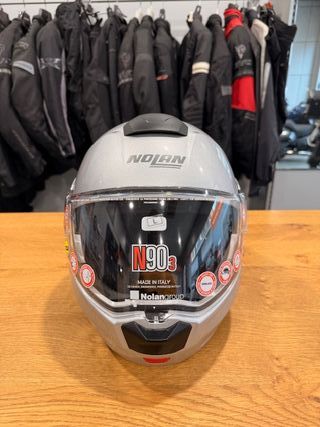 Casco Nolan N90-3 Special N-Com Gris L