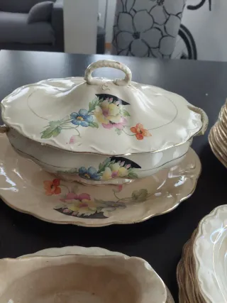 Vajilla Sevilla Porcelana Floral