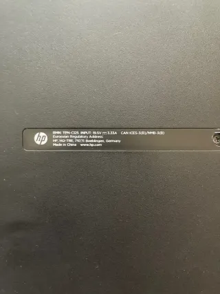 Notebook HP RTL8723BE Nero