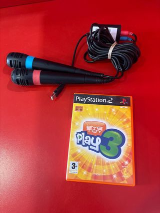Eye Toy y Micrófonos PS2