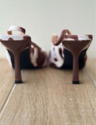 Décolleté stampa mucca Tg 38