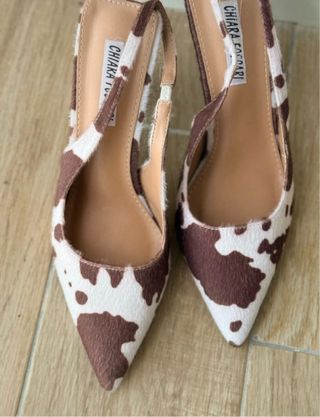 Décolleté stampa mucca Tg 38