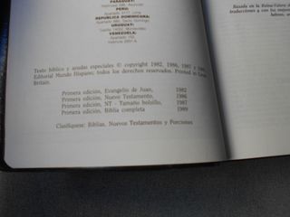 SANTA BIBLIA. REINA VALERA