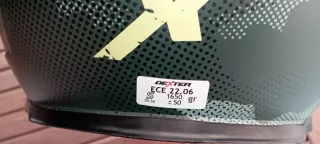 Casco Moto Talla S Camuflaje