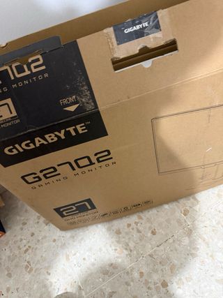 Monitor Gigabyte 27 Negro/Gris