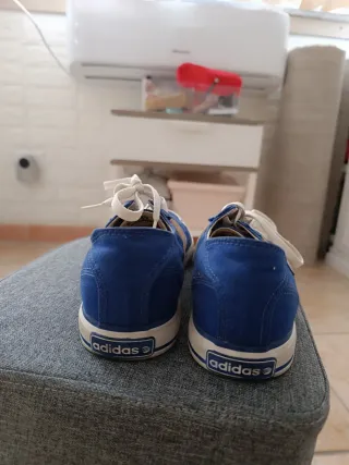 Adidas anni 80 scarpe blu