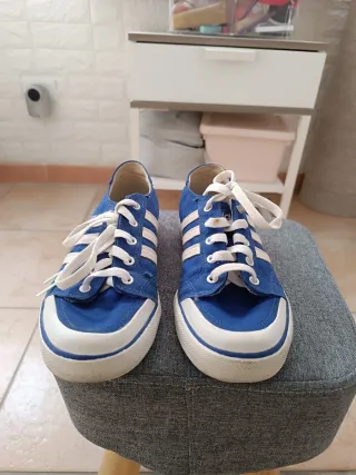 Adidas anni 80 scarpe blu