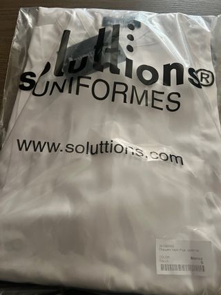 Uniforme Cocina completo Blanca Talla S Coolmax