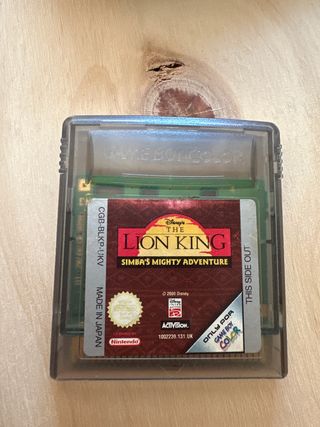The Lion King Simba's Mighty Adventure GBC