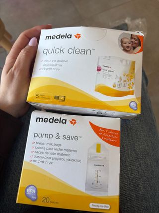 Medela Quick Clean y Pump & Save Bolsas