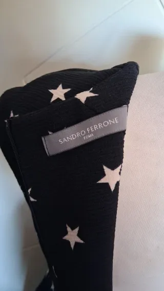 Vestito donna longuette smanicato fantasia stelle