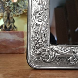 Cornice Portafoto Argento 925 anni 90 x foto 13x18