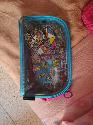 Neceser Tokidoki Transparente Azul