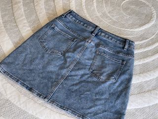 Falda vaquera con pedrería