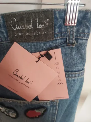 Falda vaquera Anabel Lee XXL