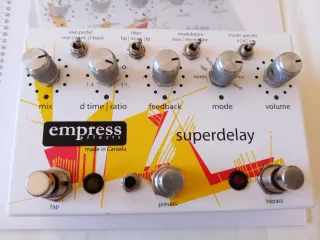 Pedal Guitarra Empress Superdelay