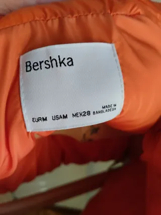 Chaleco acolchado naranja