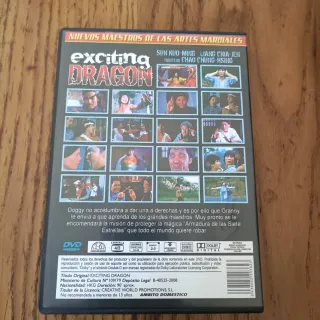 DVD Exciting Dragon Artes Marciales