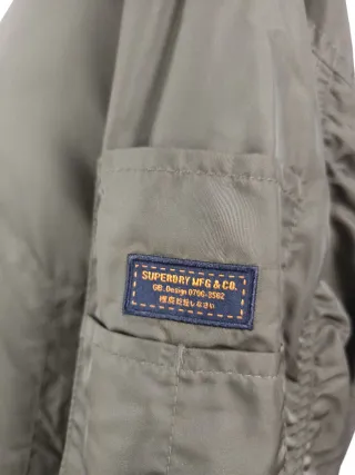 Chaqueta Bomber Superdry Mujer Verde