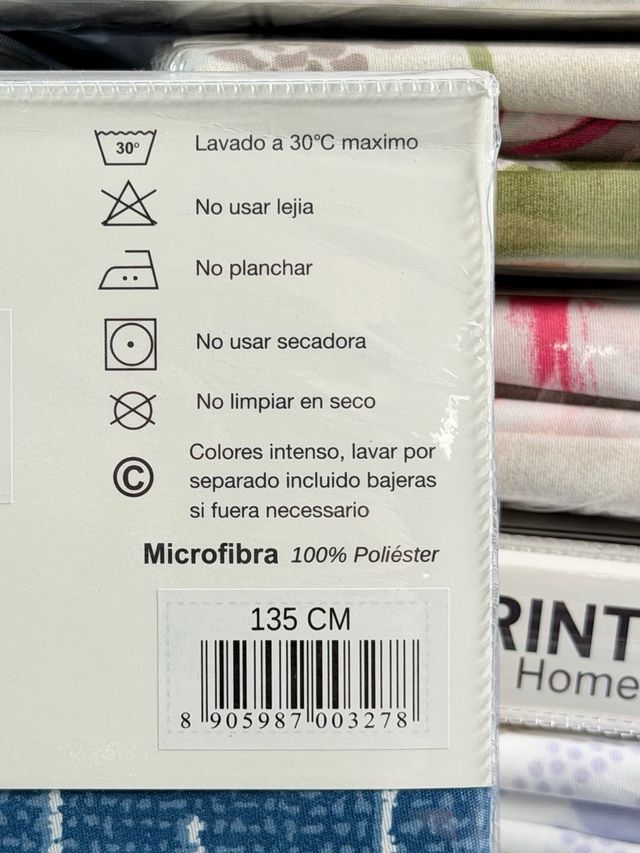 Juego Sábanas Verano Cama 135cm