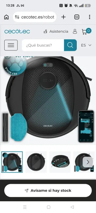 Aspiradora Cecotec Conga 7690 Inmortal Max