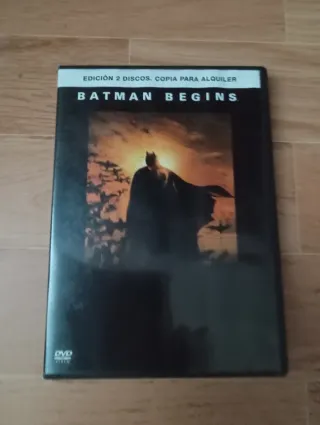 Batman Begins DVD especial 2 Discos  Ed. Limitada!