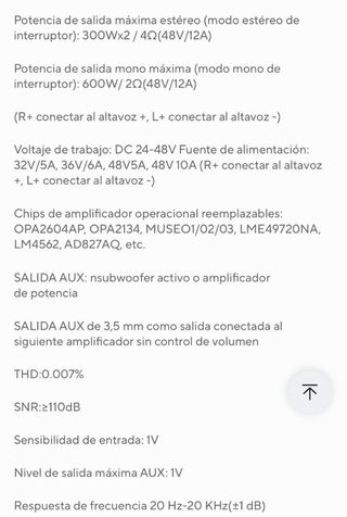 Amplificador Aiyima A07 Max