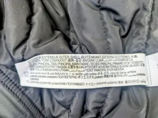 Abrigo Zara SRPLS Negro/Gris