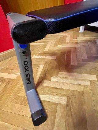 Banco de abdominales plegable