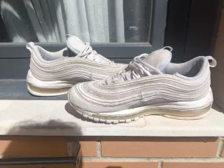 Nike Air Max 97 reales. Blancas Talla 40.5. Unisex