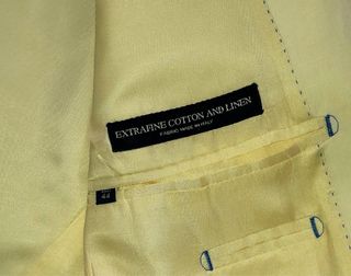 Americana de Lino Blanca